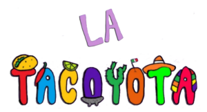 La Tacoyota food truck logo for Mexican street taco catering in Green Bay Wisconsin