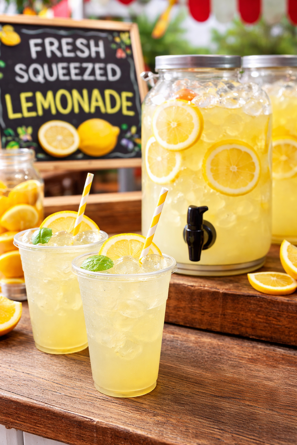 Fresh squeezed lemonade served by Fun Fest Foods for Green Bay events, festivals, company picnics, and private celebrations