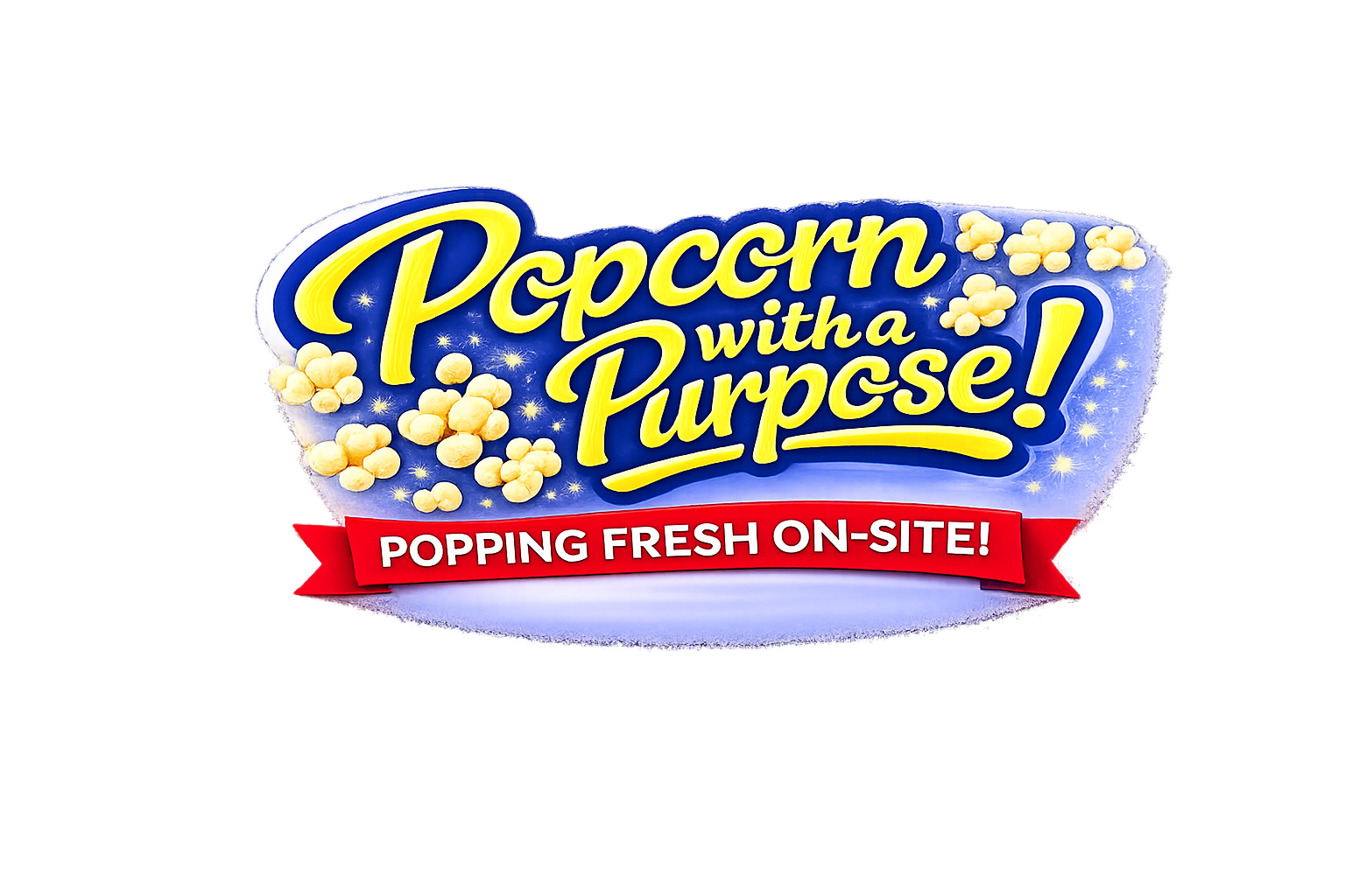 Popcorn with a Purpose fundraising logo